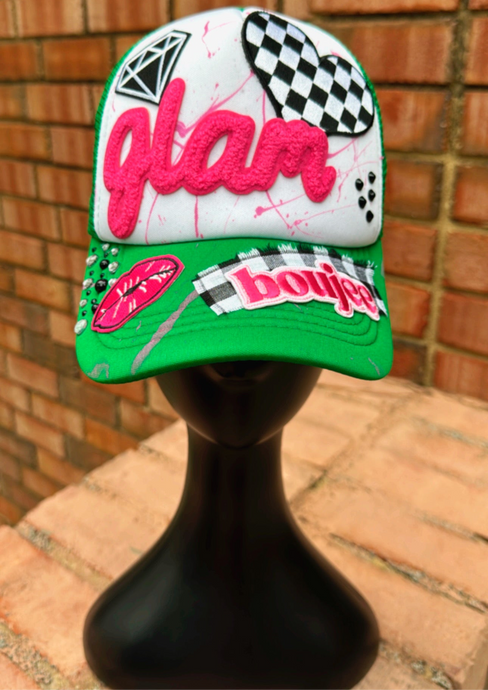 GLAM TRUCKER HAT