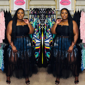 LEIYAH TULLE TOP