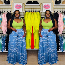 YARI GRAFFITI PALAZZO PANTS