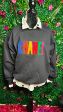 COLORBLOCK PATCH SWEATSHIRT