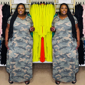 JENNI PRINTED MAXI DRESS