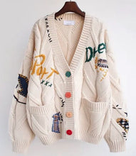 DANIELLE GRAPHIC CARDIGAN