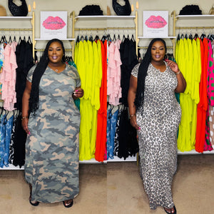 JENNI PRINTED MAXI DRESS