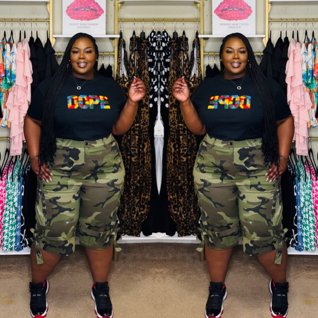 DOPE PATCHWORK TEE