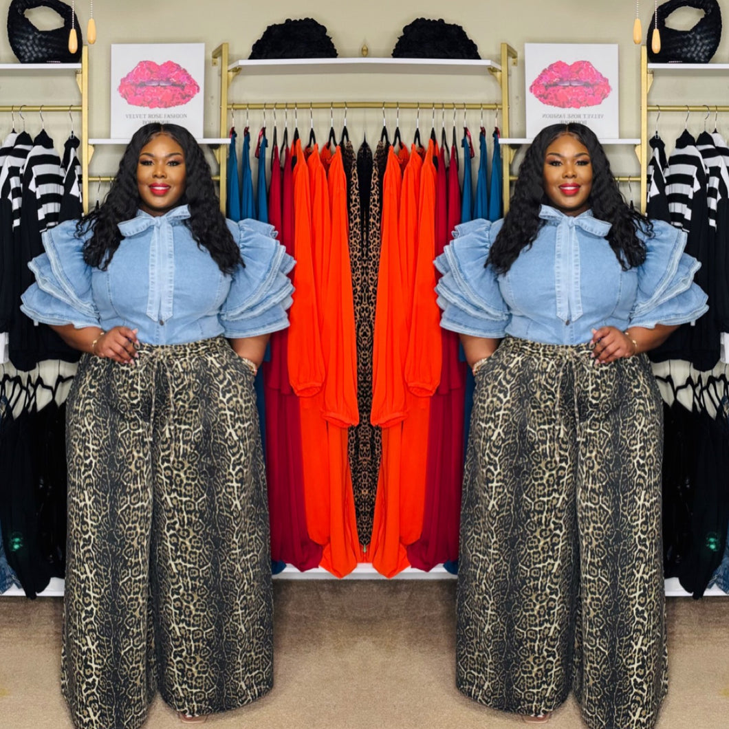 SADE DENIM TOP
