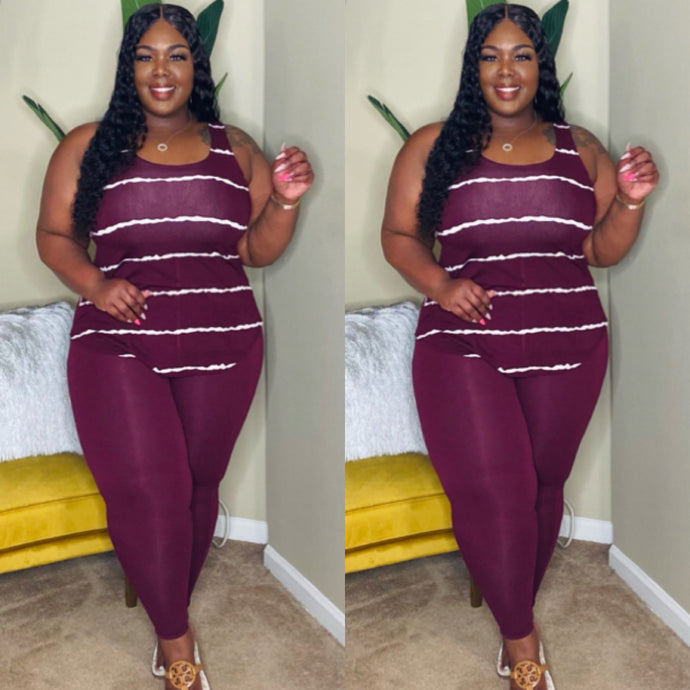 JUNIE STRIPE SET